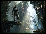 Crysis 3, Uzbrojona, Postać, Woda, Drzewa