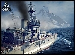 World Of Warships, Morze, Statek