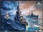 World of Warships, Morze, Okręty, Gra